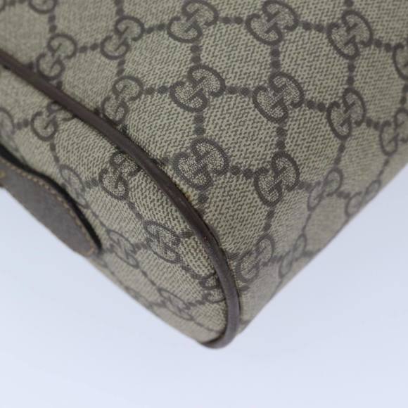 GUCCI GG Supreme Web Sherry Line Shoulder Bag PVC Beige Red 4023 001 Auth ep3849 - Picture 13 of 16